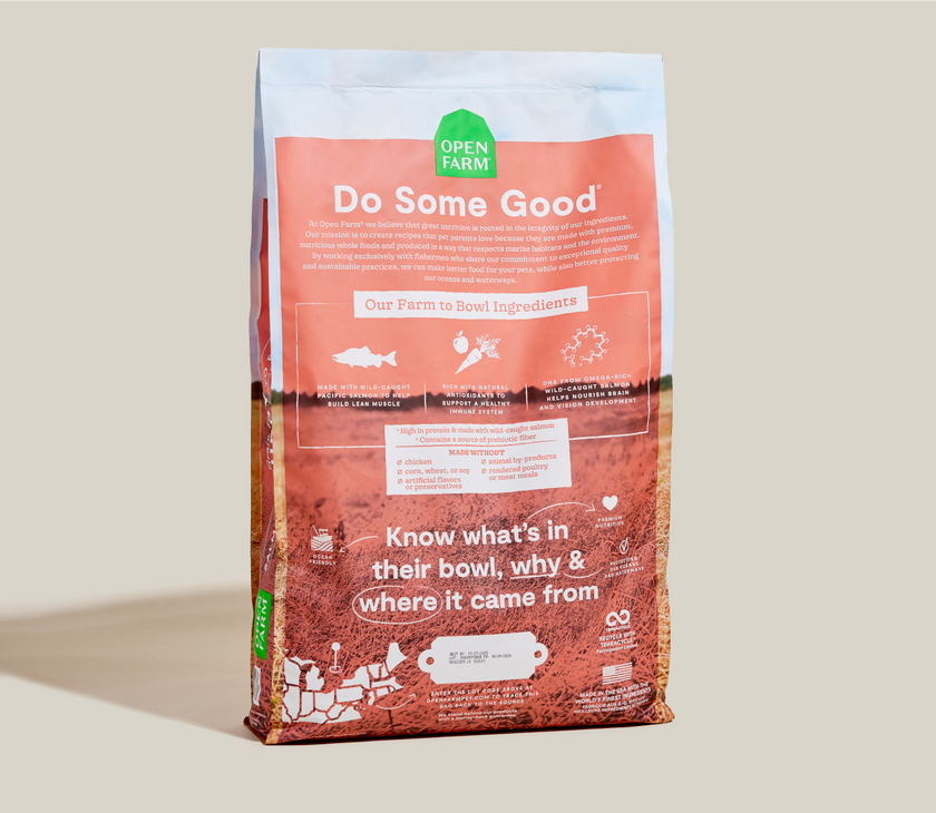 Open Farm Grain Free Puppy Salmon & Sweet Potato 22lb