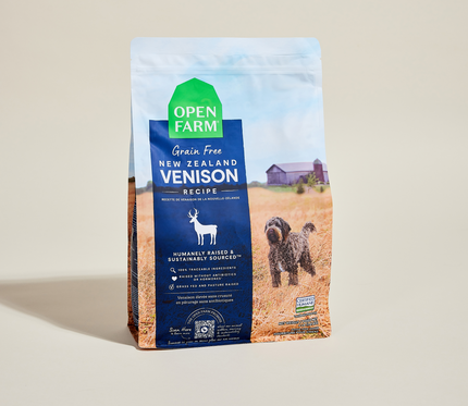 Open Farm New Zealand Venison Grain-Free Dry Dog Food (4lb)