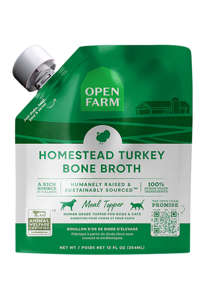 Open Farm Homestead Turkey Bone Broth 