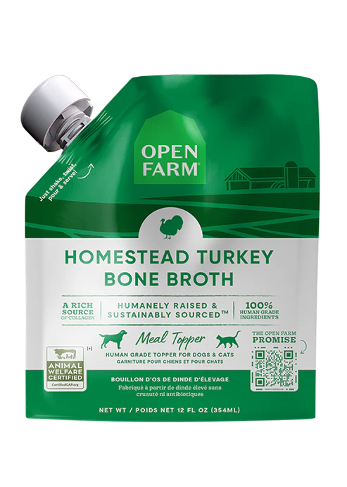 Open Farm Homestead Turkey Bone Broth 