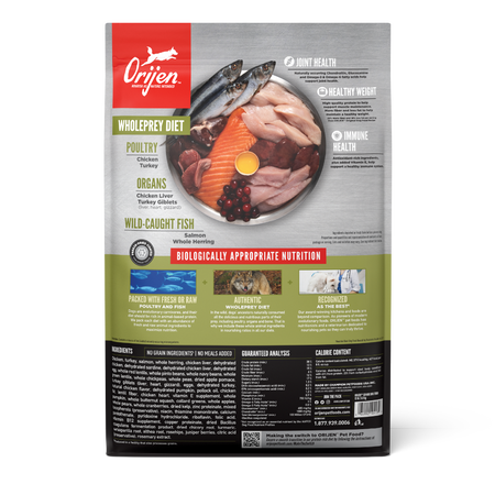 Orijen Senior Recipe Dry Dog Food (25lb/11.4kg)