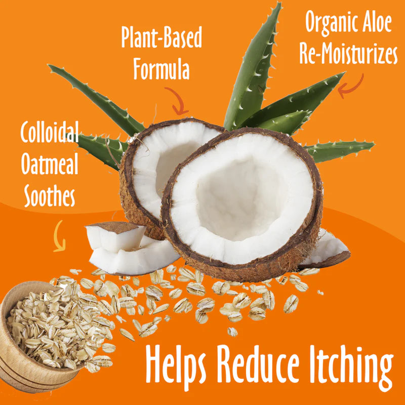 earthbath Oatmeal & Aloe Fragrance Free Shampoo 