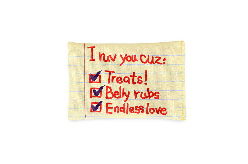 PET P.L.A.Y. – Ruv Letter Plush Love Letter