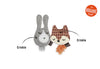 Feline Frenzy Foxsy & Hopsy Toy Set