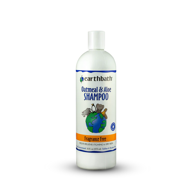 earthbath Oatmeal & Aloe Fragrance Free Shampoo 