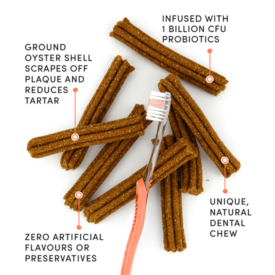 Crumps - Plaque Busters Advanced Whole Mouth Dog Dental Sticks With Probiotics (270g)