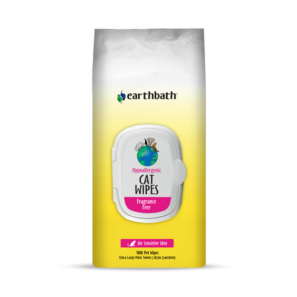 earthbath Hypoallergenic Cat Wipes