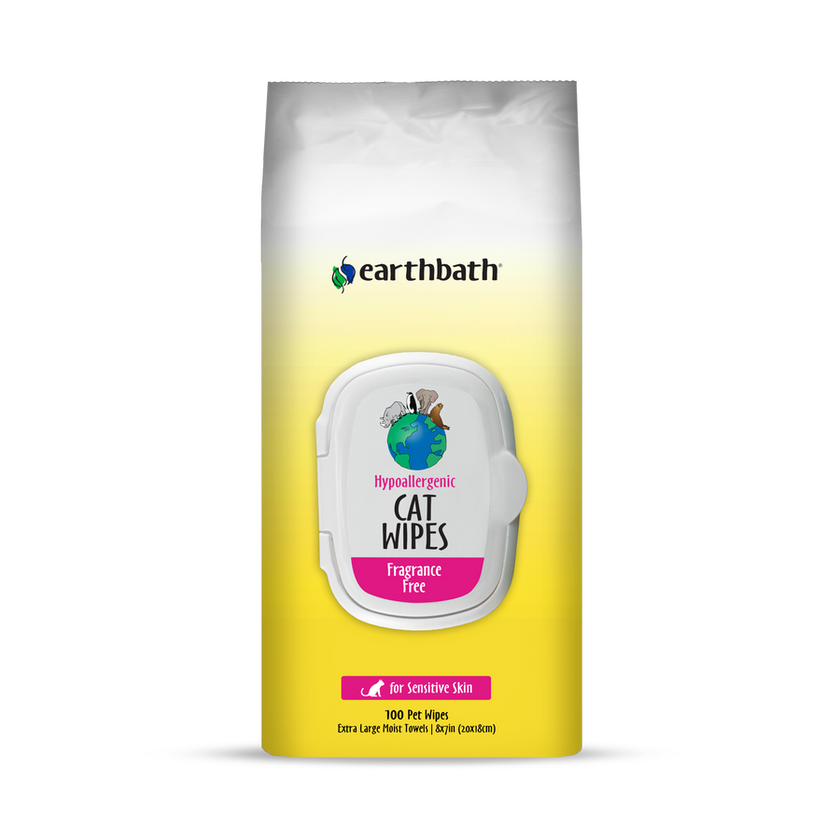 earthbath Hypoallergenic Cat Wipes