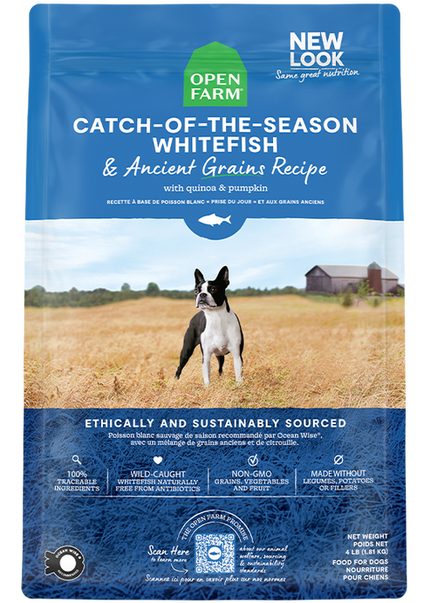 Open Farm Catch-of-the-Season Whitefish & Ancient Grains Dry Dog Food