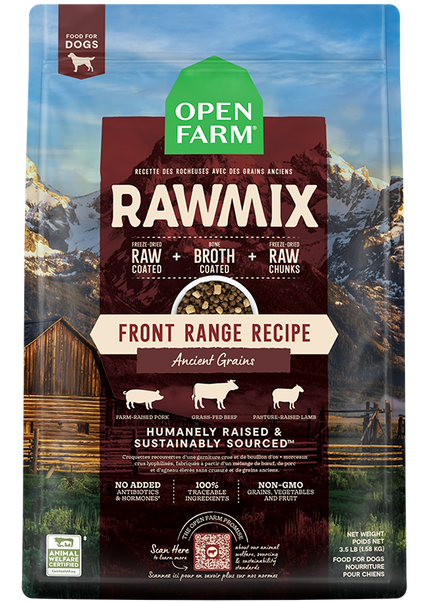 Open Farm Front Range Ancient Grains RawMix for Dogs