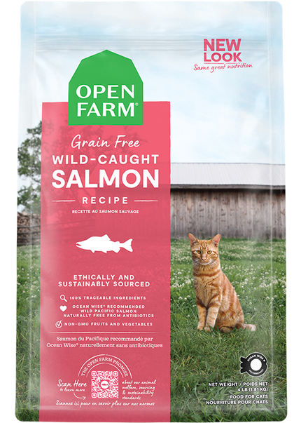 Open Farm® Wild-Caught Salmon Dry Cat Food