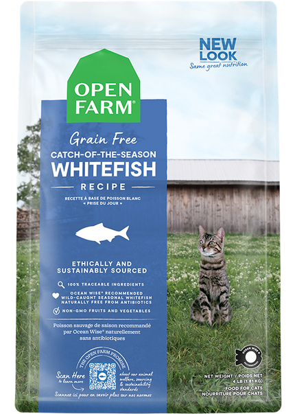 Open Farm Whitefish Dry Food For Cats
