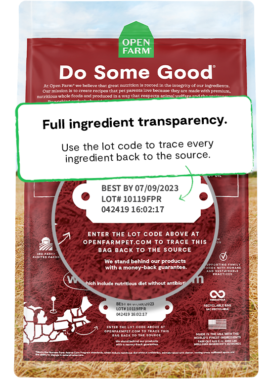 Open Farm Grass Fed-Beef GF Lot Code