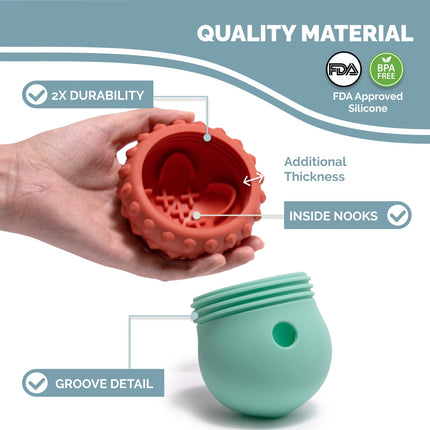 PoPupJoys - Acorn Treat Dispenser - Pink