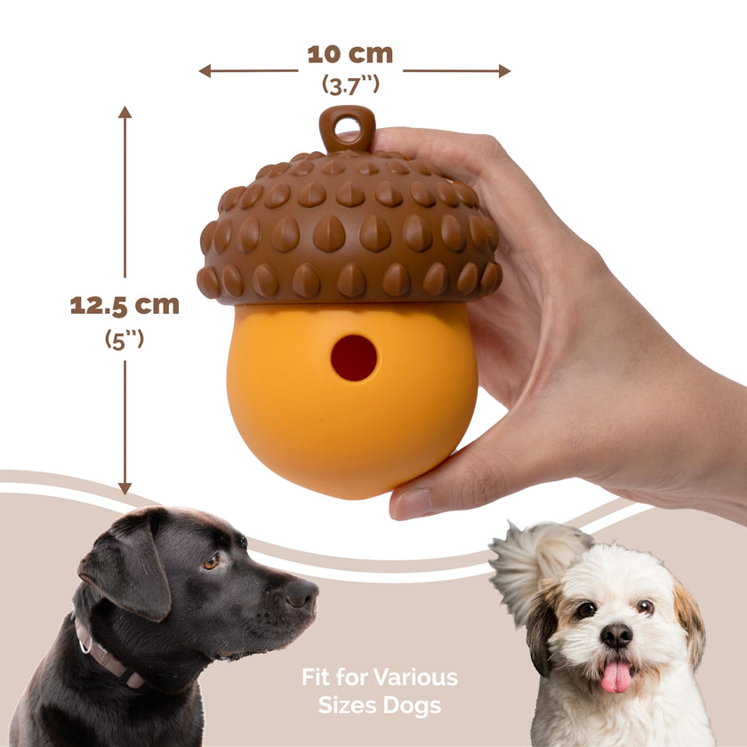 PoPupJoys - Acorn Treat Dispenser - Brown