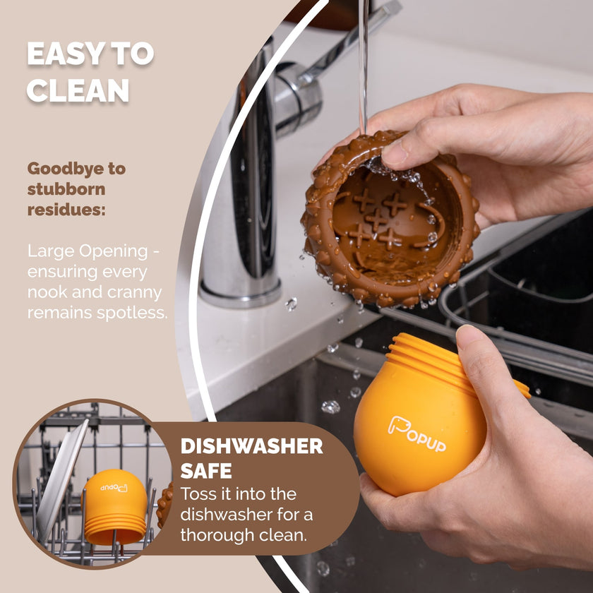 PoPupJoys - Acorn Treat Dispenser - Brown