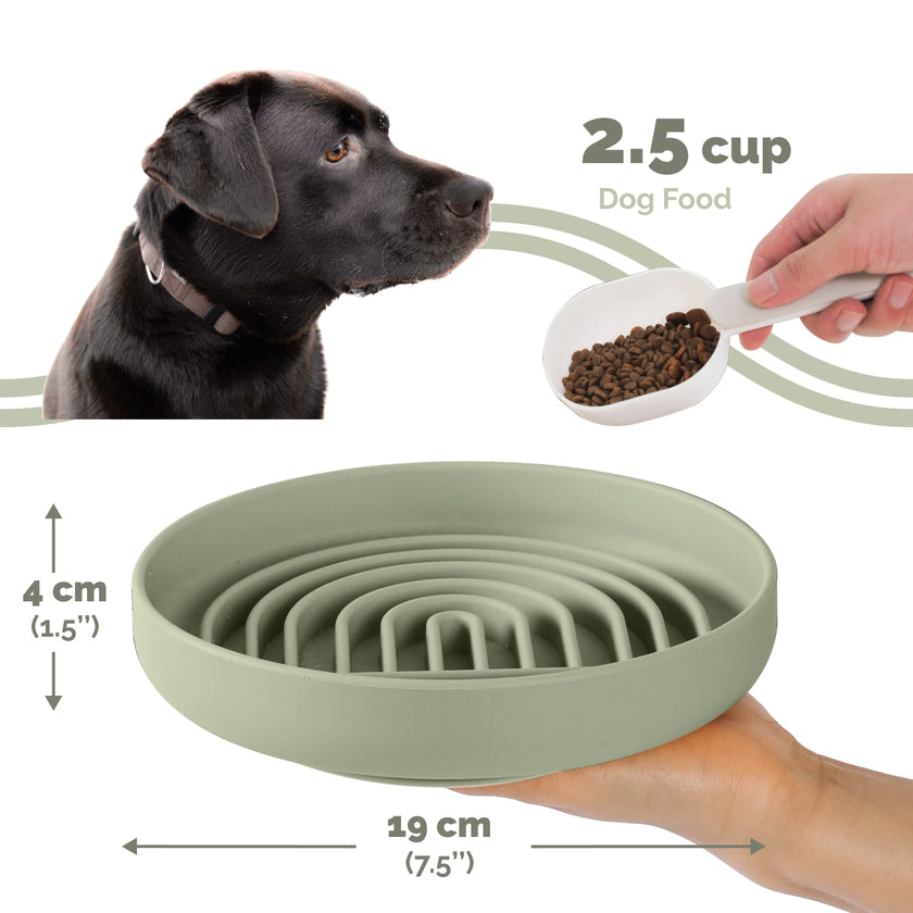 PoPupJoys - Slow Feeder Bowl - Sage