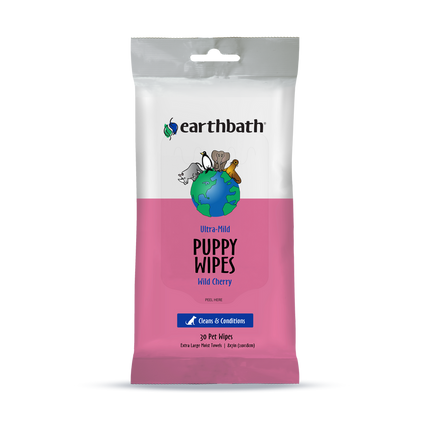 earthbath Ultra-Mild Puppy Wipes