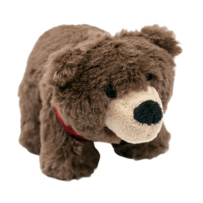 Tall Tails – Plush Bandana Bear Squeaker Toy – 5″