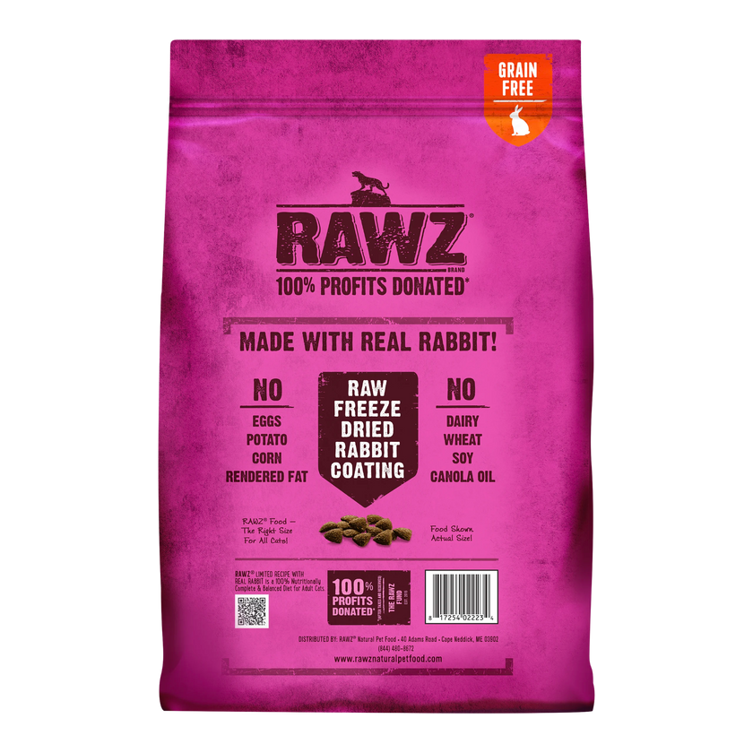 RAWZ® - Limited Ingredient Rabbit Dry Cat Food (1.74 lb)