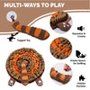 PoPupJoys - Hide & Seek Snuffle Mat + Puzzle Toy - Red Panda