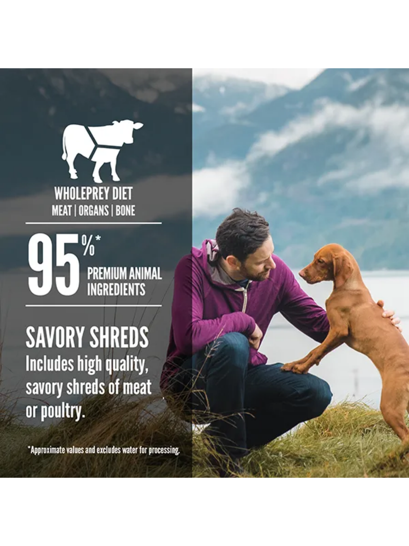 Orijen Regional Red Stew Wet Dog Food - Shredded Beef & Lamb High-Protein Grain-Free Recipe - 12.8oz (363g)