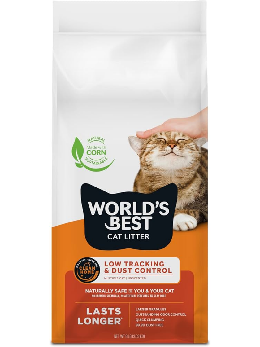 World's Best Cat Litter Multi-Cat - Unscented (8lb/3.63kg)