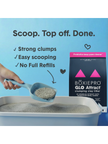 BoxiePro® Glo Attract™ Clumping Clay Cat Litter - Scent Free -16lbs