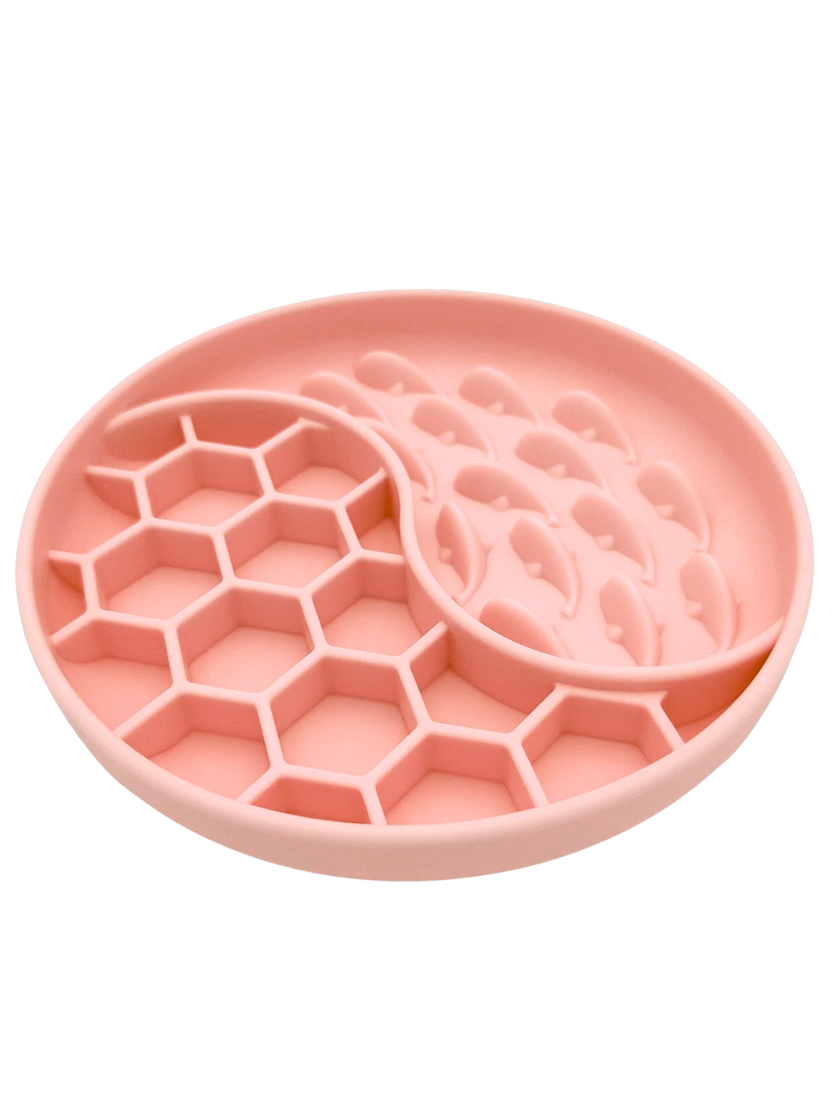 Zen Silicone Slow Feeder - Pink
