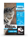 Boreal Original Grain-Free Fish Trio Dry Cat Food - High-Protein Low Carb Canadian Recipe - 4lb (1.8kg)