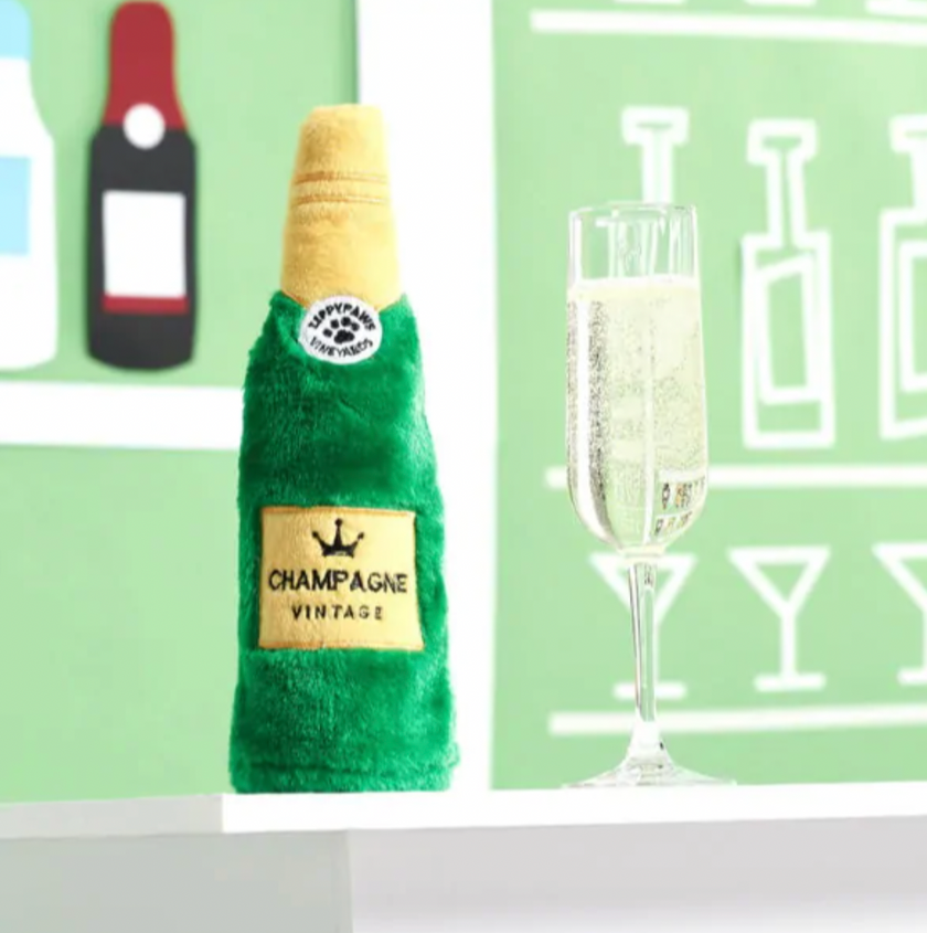 ZippyPaws Happy Hour Crusherz - Champagne