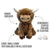 fouFIT - Highland Cow Plushie Large 8.5