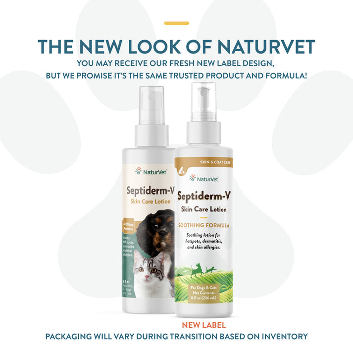 NaturVet Septiderm-V Skin Care Lotion