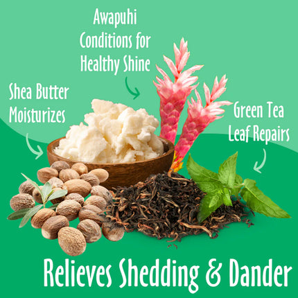 earthbath Shed Control Conditioner - Green Tea & Awapuhi