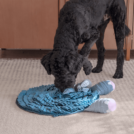 PoPupJoys - Hide & Seek Snuffle Mat + Puzzle Toy - Elephant