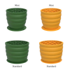Honeycomb Silicone Slow Feeder Bowl - Mini, Mustard
