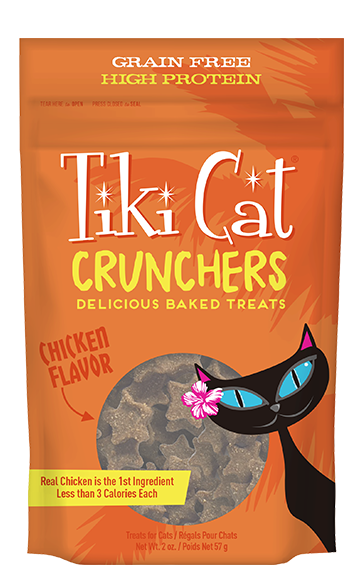 Crunchers Chicken Flavor Cat Treat