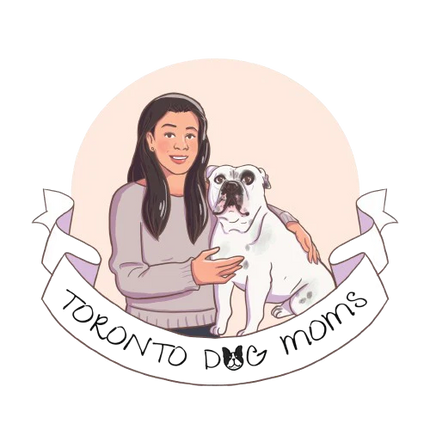 Adorable enamel #1 Dog Mom Pin featuring a proud pet parent design, handcrafted by local artisan @torontodogmoms, showcasing love for dogs and city pride.