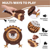 PoPupJoys - Hide & Seek Snuffle Mat + Puzzle Toy - Turkey