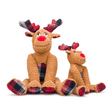 Fabdog Floppies - Brown Reindeer Toy - Small