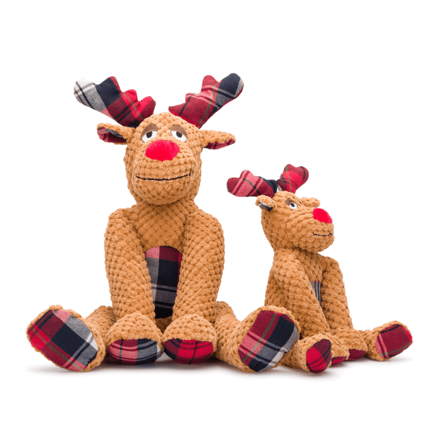 Fabdog Floppies - Brown Reindeer Toy - Small