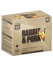Big Country Raw Fare Game Rabbit & Pork Raw Cat Food - Frozen Complete Novel Protein Recipe - 2lb