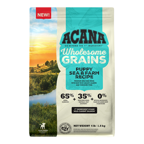 Acana Healthy Grains - Sea To Farm Puppy Recipe Dry Dog Food (22.5lb/10.2kg)