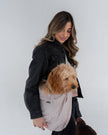 Dexypaws Pet Carrier Shoulder Bag - Nude