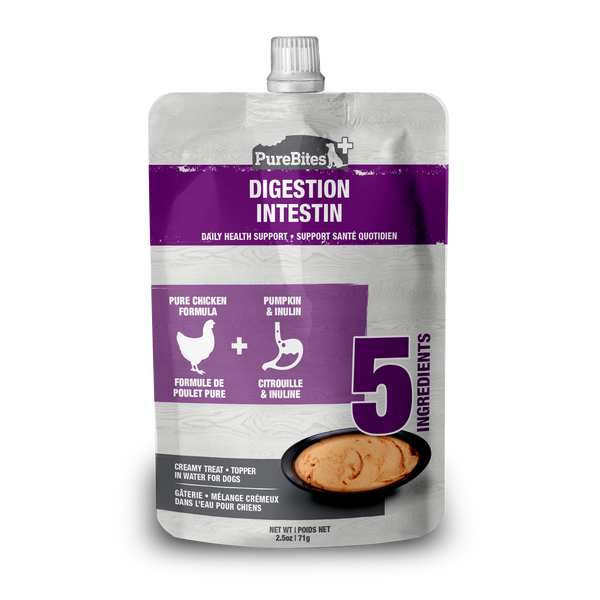PureBites+ Functional Dog Treats Digestion 