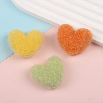 Felt Heart Cat Toy