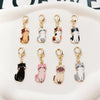 Cat Enamel Keychain Charm - Sitting Cats Collection