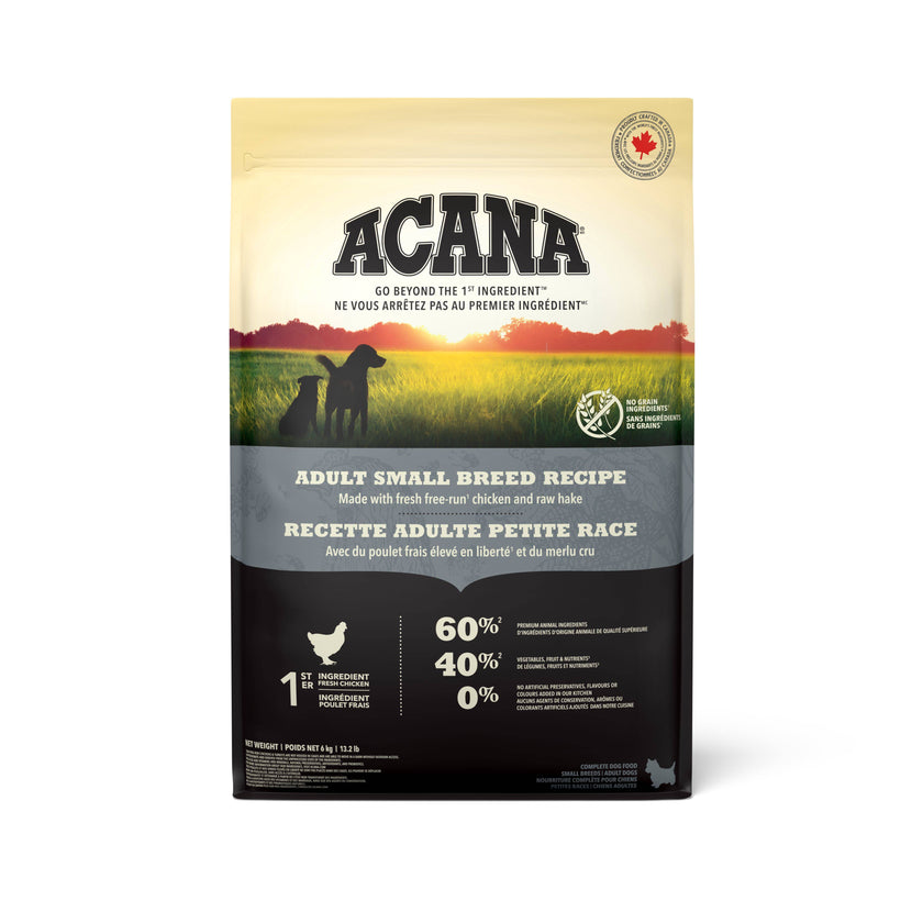 Acana Adult Small Breed Recipe Dry Dog Food
