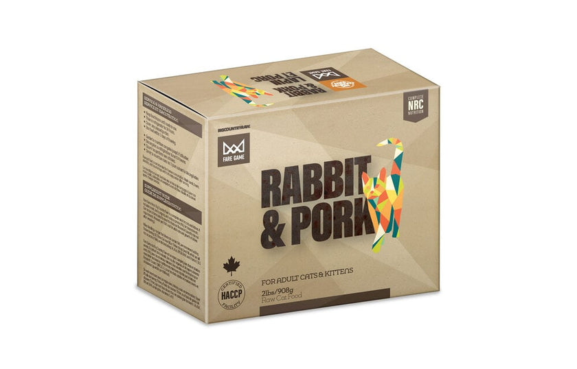 Fare Game Rabbit and Pork - 2lb