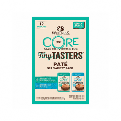 Wellness CORE Tiny Taster Pate Sea Variety Pack
